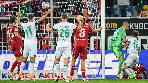 Dramatischer erster Saison-Sieg für Werder Bremen