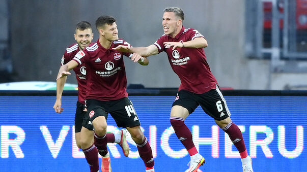 Nürnberg dreht Spiel in Sandhausen spät