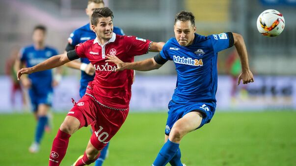 Paderborn siegt im Verfolgerduell gegen Kaiserslautern