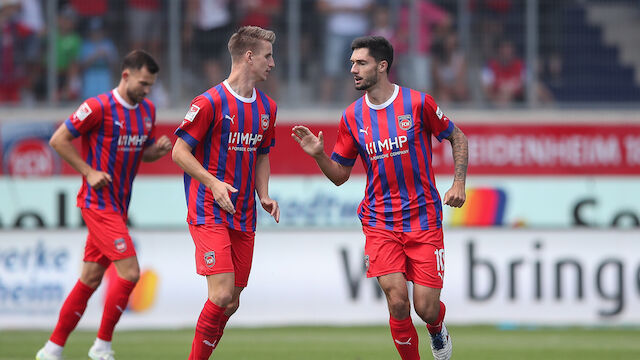 Der Bundesliga ganz nah! Heidenheim quält sich zum Sieg