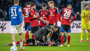 Nach Crash im Luftduell: Die Diagnose bei HSVs Selke 
