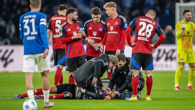 Nach Crash im Luftduell: Die Diagnose bei HSVs Selke 