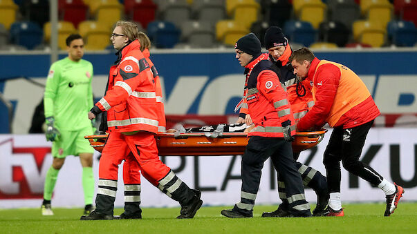 Sandhausen-Verteidiger erleidet Schädelbruch