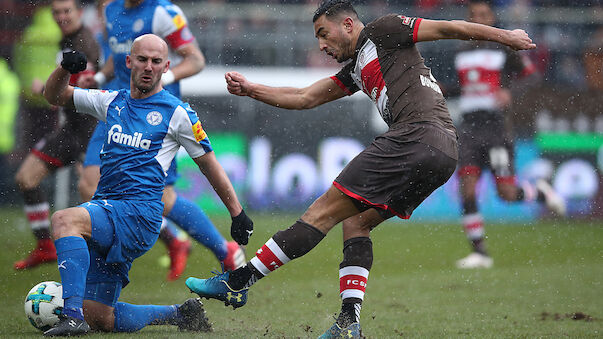 St. Pauli verpasst Tabellenspitze