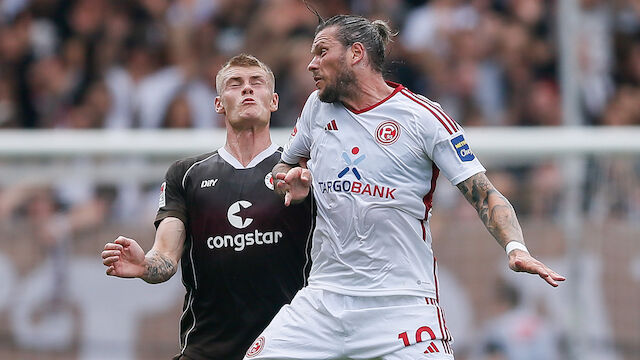 Punkteteilung: Kein Sieger bei St. Pauli gegen Düsseldorf 