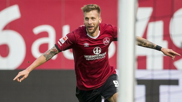 Burgstaller ist Nürnbergs Matchwinner