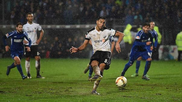 Sandhausen bleibt oben dran