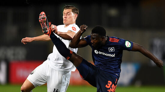 Hamburger SV verliert in Sandhausen