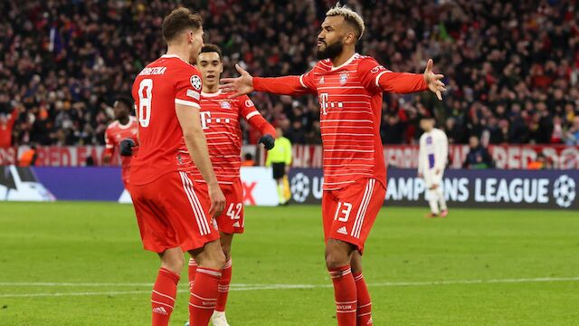 Choupo-Moting und Gnabry knipsen Bayern ins Viertelfinale