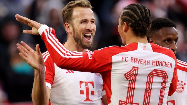 Kane stellt bei turbulentem Bayern-Sieg nächsten Rekord auf