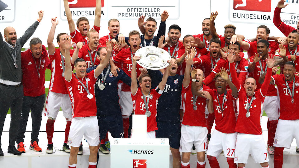 Bayerns Meisterfeier 2016
