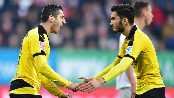 Dortmund dreht das Spiel in Augsburg