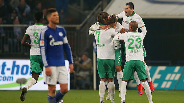 Werder feiert Auswärtssieg auf Schalke