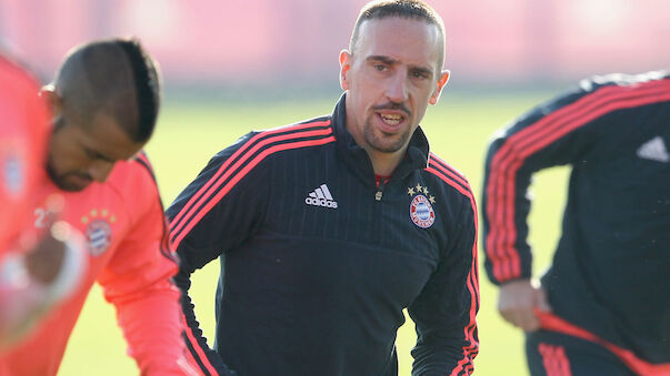 Muskelbündelriss bei Franck Ribery