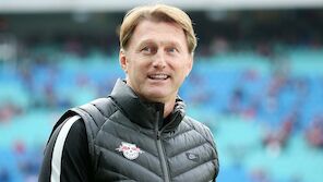 Hasenhüttl lacht über Busangriff