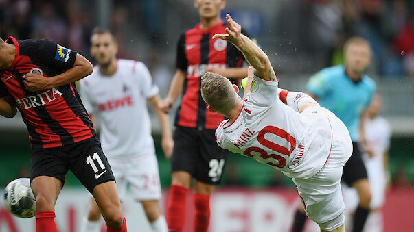 Schaub und Kainz schießen Köln weiter