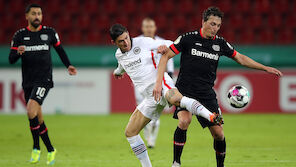 Leverkusen schießt Frankfurt aus DFB Pokal