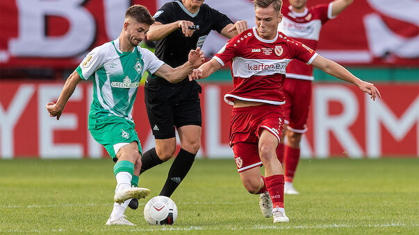 Schmid trifft bei Bremer Zittersieg im Pokal