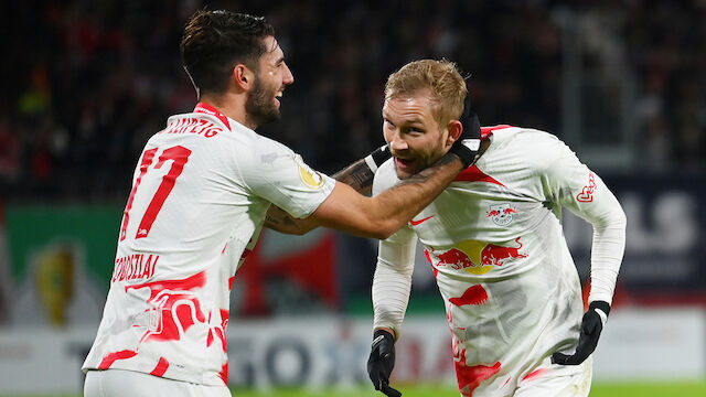 Laimer führt Leipzig ins DFB-Pokal-Viertelfinale