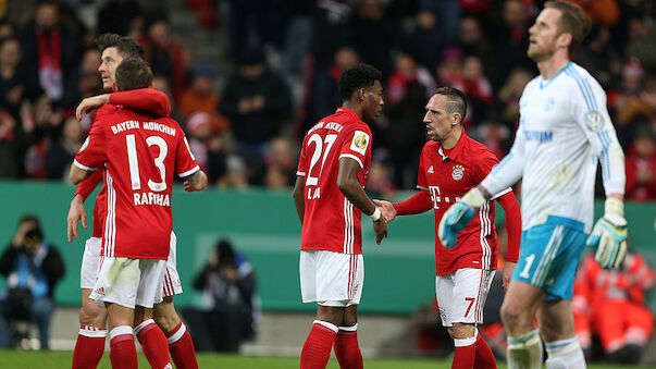 Bayern fertigt Schalke im Pokal ab