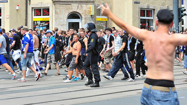 Fan-Ausschreitungen in Rostock vor Cup-Match