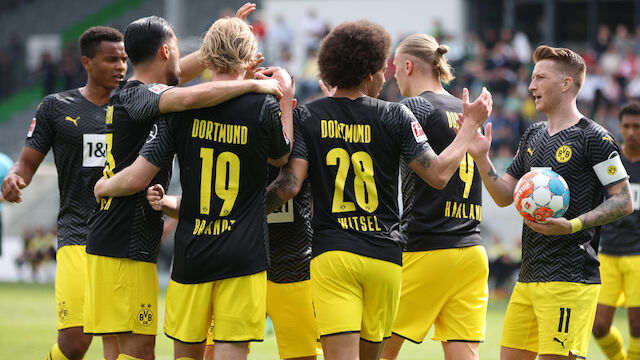 Dortmund fixiert Vizemeisterschaft