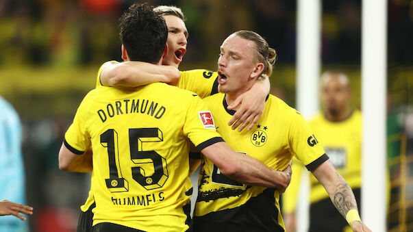  Dortmund besiegt Frankfurt dank zweier später Tore