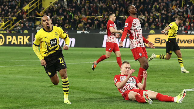 Dortmund lässt gegen den SC Freiburg nichts anbrennen