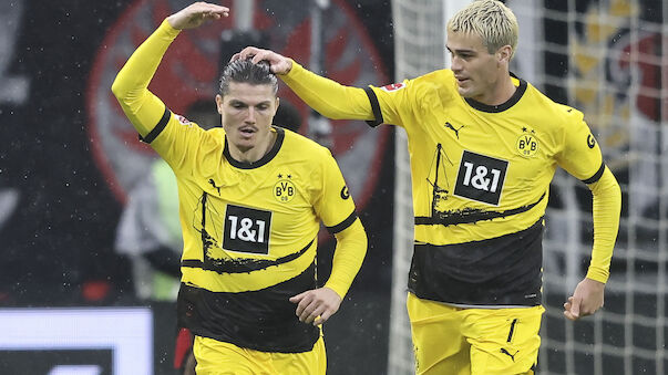 Sabitzer-Tor! BVB erkämpft Punkt in Frankfurt