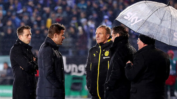 Schneefall verhindert Lotte-BVB, Frankfurt weiter