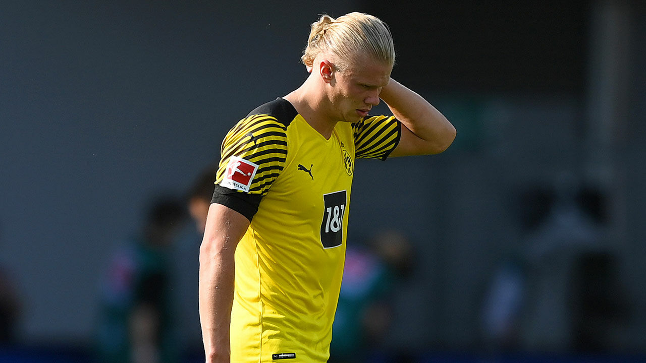 Blasser Haaland bei BVB-Pleite: "Auch nur ein Mensch