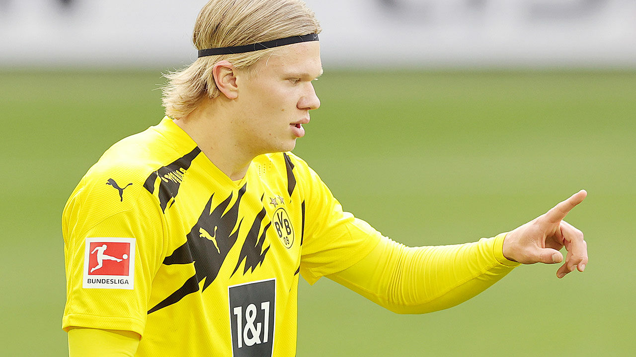 175 Millionen Fur Erling Haaland Borussia Dortmund Bleibt Hart Fussball International Deutschland