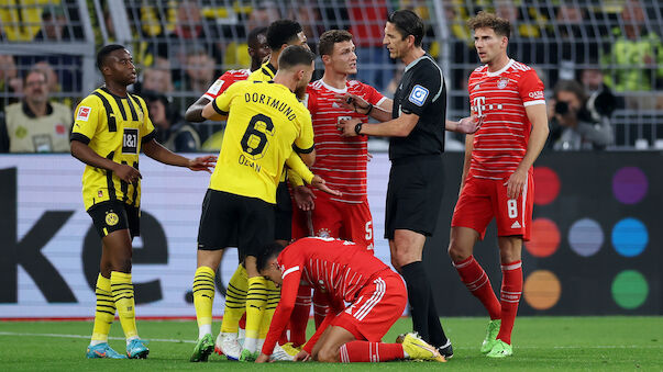 Tritt ins Gesicht ohne Folgen! Bayern nach Klassiker sauer