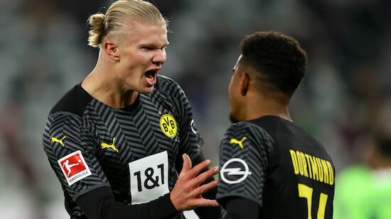 Dortmund siegt, Haaland trifft bei Comeback