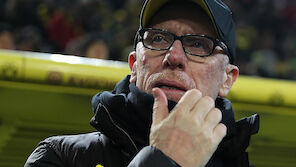BVB: Stöger kritisiert sein Team