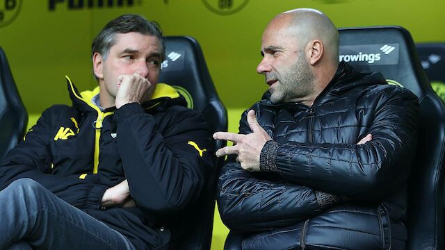 Dortmund stärkt Trainer Peter Bosz den Rücken