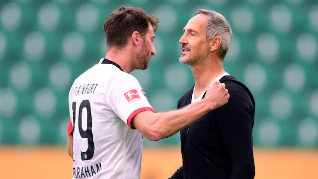 Adi Hütter verliert bei Frankfurt seinen Kapitän