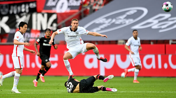 Eintracht Frankfurt unterliegt in Leverkusen