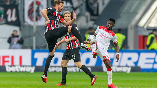 Last-Minute-Punkt für Frankfurt in Düsseldorf