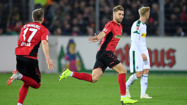 Mönchengladbach kassiert Dämpfer in Freiburg