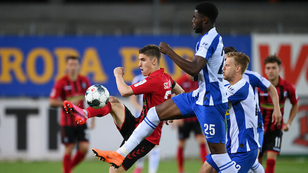 Joker Petersen sichert Freiburg Sieg gegen Hertha
