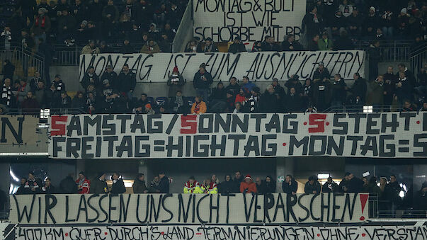 Fan-Proteste gegen Montag-Termin bei Frankfurt-RBL