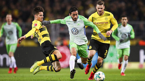 Wolfsburg trotzt Borussia Dortmund Remis ab