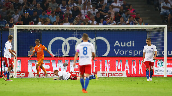 HSV verliert zum Auftakt der zweiten Bundesliga