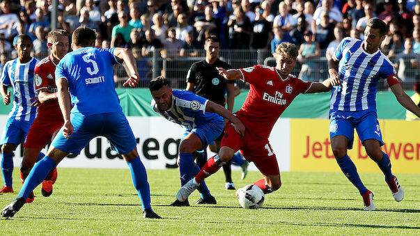 Hamburger SV muss gegen Fünftligisten zittern