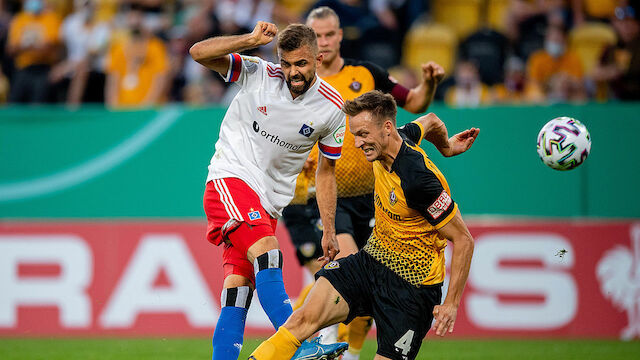 DFB-Pokal: Bittere HSV-Abfuhr in Dresden