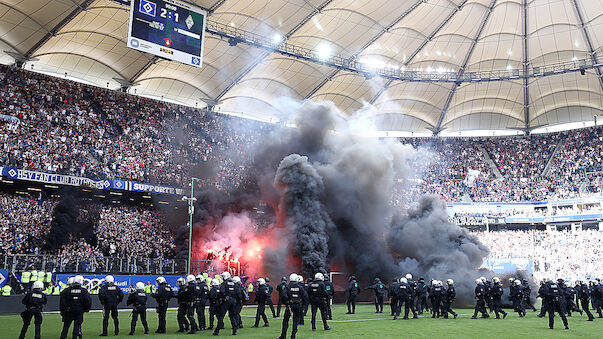 Nach Ausschreitungen: Hohe Geldstrafe für den HSV