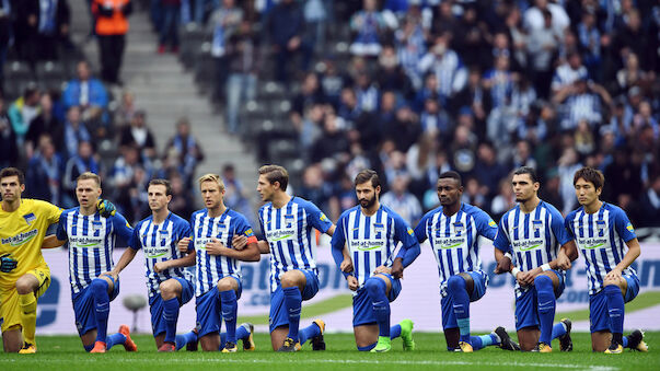 Hertha BSC schließt sich Protest an