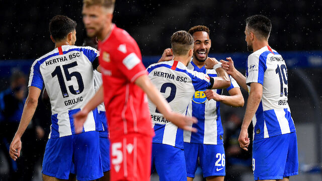 Hertha schießt Union im Berliner Derby ab