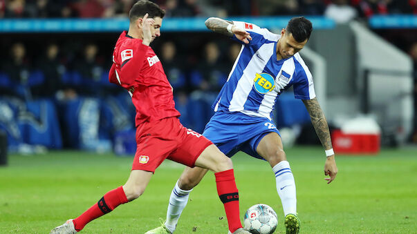 Leverkusen strauchelt auch gegen Hertha